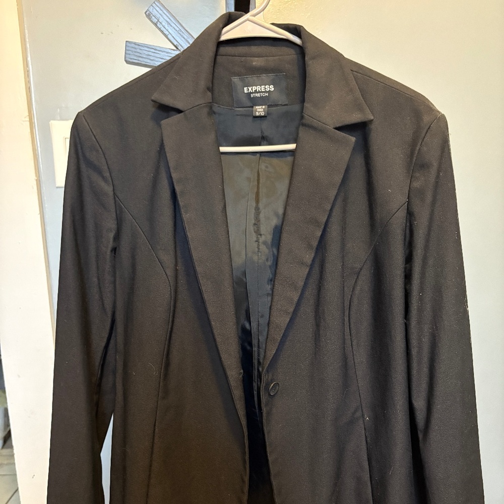 Vintage Express stretch 2 piece suit
